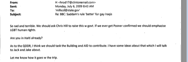 Clinton email #1