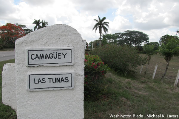 The border between Las Tunas and Camagüey Provinces on May 17, 2015. (Washington Blade photo by Michael K. Lavers)