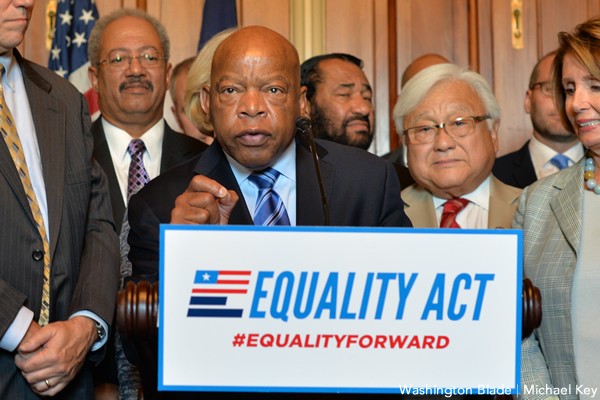 John Lewis, United States House of Representatives, U.S. Congress, Georgia, Democratic Party, gay news, Washington Blade