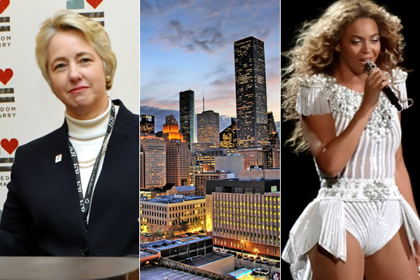 Annise Parker, Houston, Beyonce, gay news, Washington Blade
