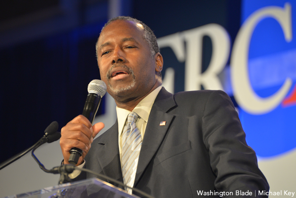 Ben Carson, Republican Party, Values Voter Summit, gay news, Washington Blade