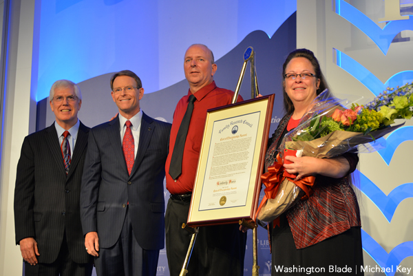 Kim Davis, gay news, Washington Blade