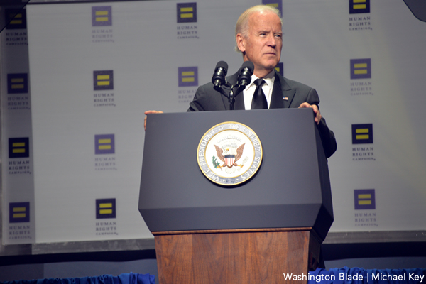 Joe Biden, Human Rights Campaign, HRC, gay news, Washington Blade, National Dinner