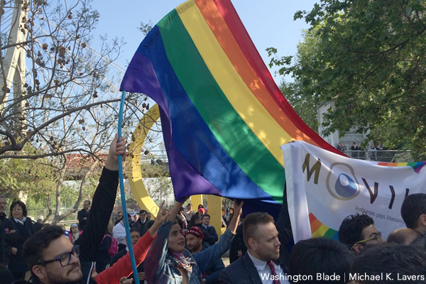 Chile, civil unions, gay news, Washington Blade