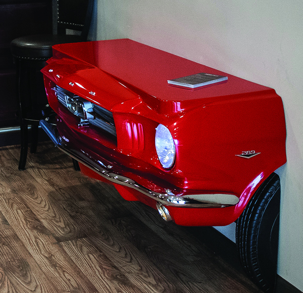 Mustang console table
