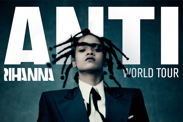Tickets for Rihanna's ANTI World Tour go on sale December 3rd (Courtesy of RihannaNow.com)
