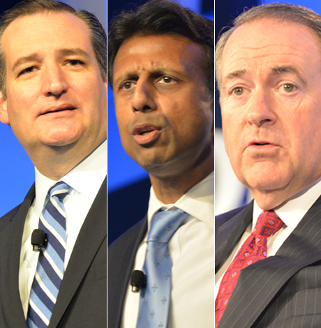 Ted Cruz, Bobby Jindal, Mike Huckabee, Republican Party, gay news, Washington Blade
