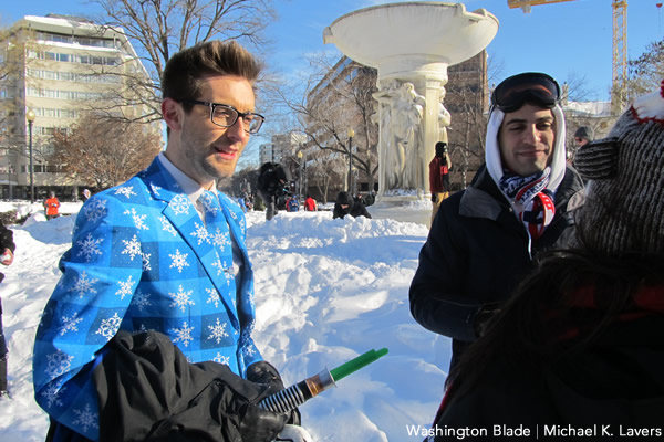 snow in D.C., gay news, Washington Blade