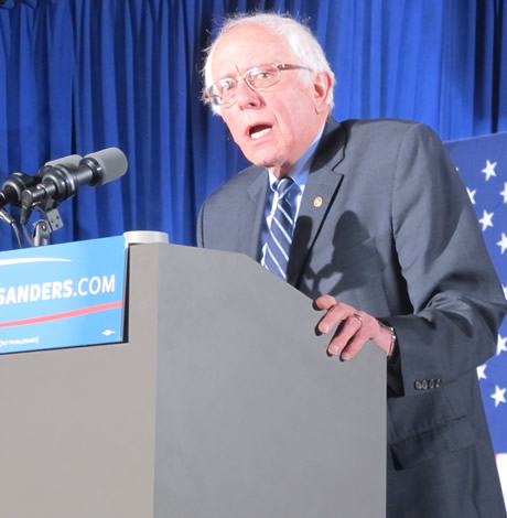 Bernie Sanders, New Hampshire primary, gay news, Washington Blade