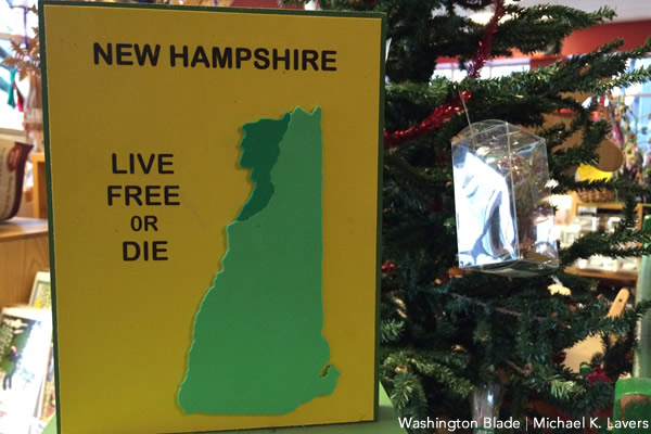 Washington Blade International News Editor grew up in Manchester, N.H. (Washington Blade photo by Michael K. Lavers) 