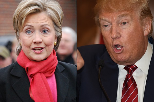 The presidential race between Hillary Clinton and Donald Trump was too close to call.