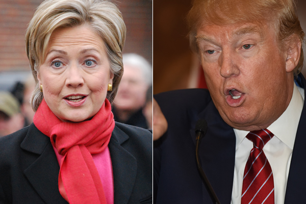 Hillary Clinton and Donald Trump on May 10, 2016, won their parties' respective primaries in Nebraska.