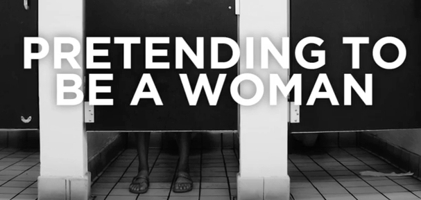A new ad from Ted Cruz stokes fears about transgender people using the restroom. (Screenshot via YouTube)