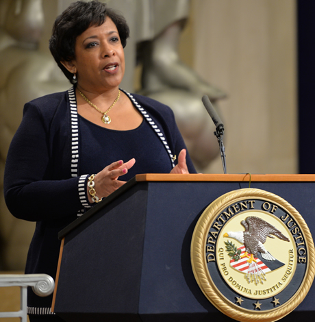 Loretta Lynch, gay news, Washington Blade, Department of Justice Pride