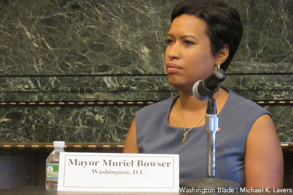 Muriel Bowser, gay news, Washington Blade