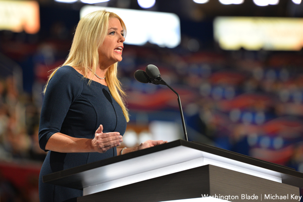 Pam Bondi, Republican National Convention, gay news, Washington Blade