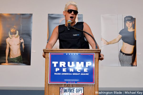 Milo Yiannopoulos was disinvited from CPAC (Blade file photo by Michael Key).