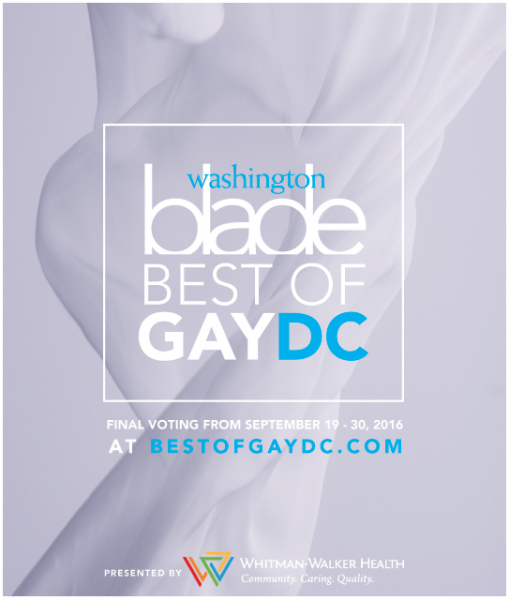 Best of Gay DC 2016