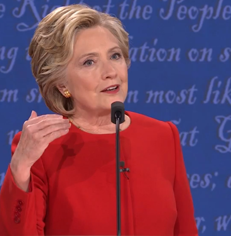 Hillary Clinton, presidential debate, gay news, Washington Blade
