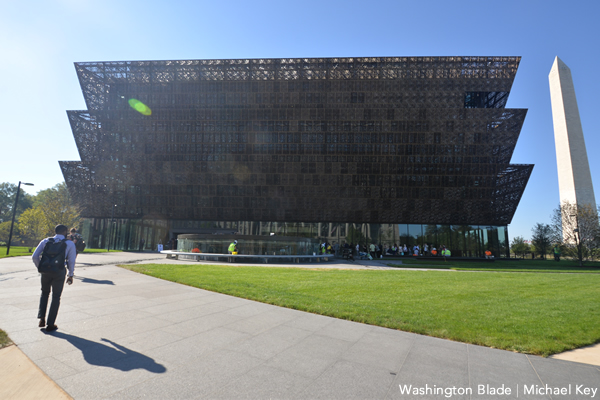 The Smithsonian National Museum of African American History and Culture, gay news, Washington Blade