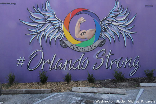 Organizers of Orlando Pride have announced their annual festival that Hurricane Matthew postponed will take place on Nov. 12. The event will take place five months to the day after a gunman killed 49 people inside the Pulse nightclub. (Washington Blade photo by Michael K. Lavers)