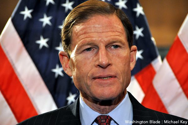 Richard Blumenthal, gay news, Washington Blade