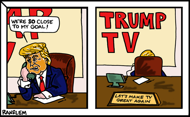Trump TV, gay news, Washington Blade