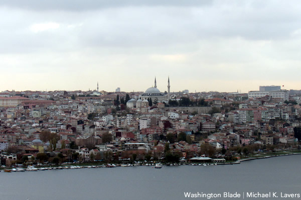 Amhad and other Syrians have fled to Istanbul since their country's civil war began in 2011. (Washington Blade photo by Michael K. Lavers)