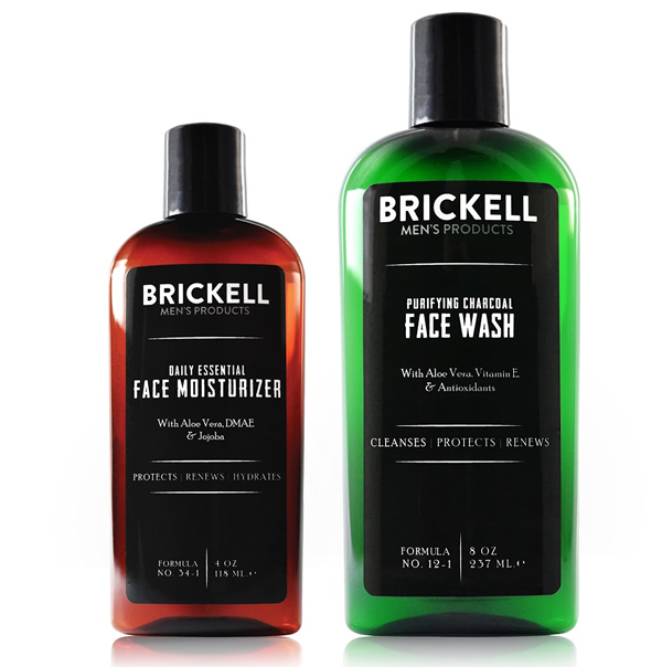 Brickell Face Care Routine