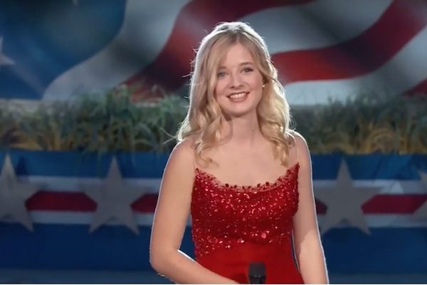 A court has ruled to allow Jackie Evancho's trans sister to use the school restroom consistent with her gender identity. (Screenshot via YouTube.)