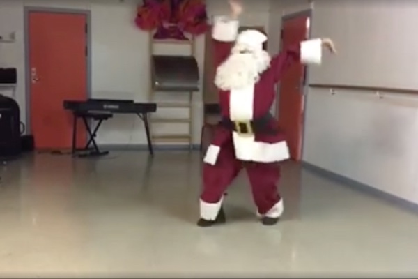 Santa Claus, Voguing Santa, gay news, LGBT news