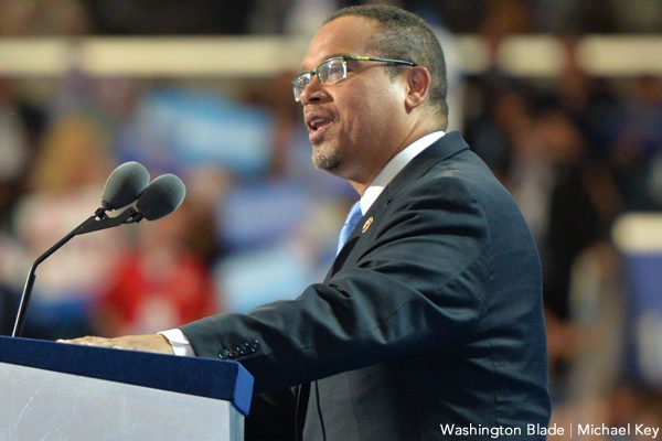 Keith Ellison, gay news, Washington Blade