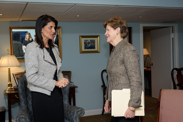 Nikki Haley, Jeanne Shaheen, gay news, Washington Blade