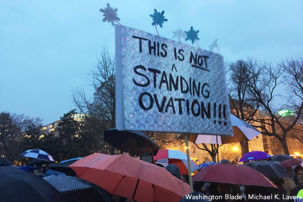 Resistance Rally, gay news, Washington Blade