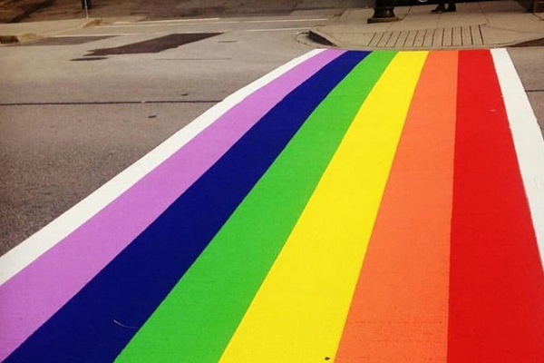 rainbow crosswalks, gay news, Washington Blade