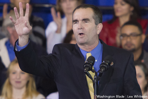 Ralph Northam, gay news, Washington Blade