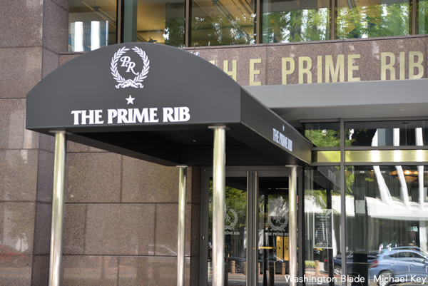 The Prime Rib, gay news, Washington Blade