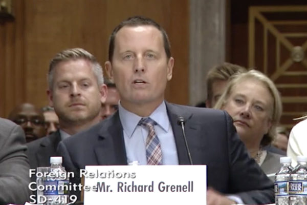 Trump's gay nominee Ric Grenell confirmed as ambassador to Germany