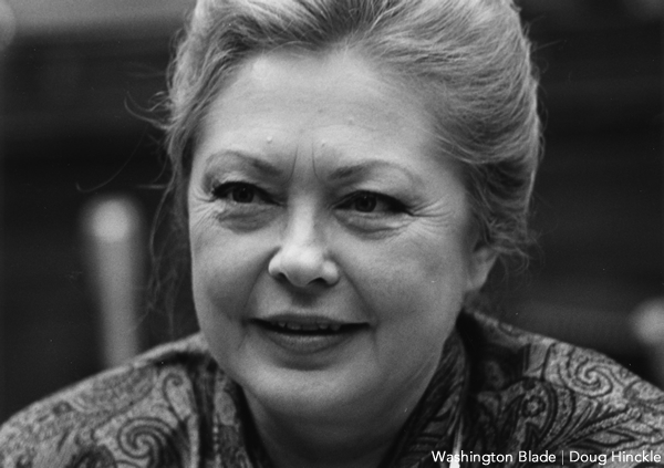 Mathilde Krim, gay news, Washington Blade