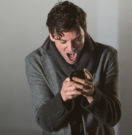 Out actor Michael Urie savors sleek, timely Hamlet production amateur 460x470 Xxx Pic Hd Out actor Michael Urie savors sleek, timely Hamlet production
