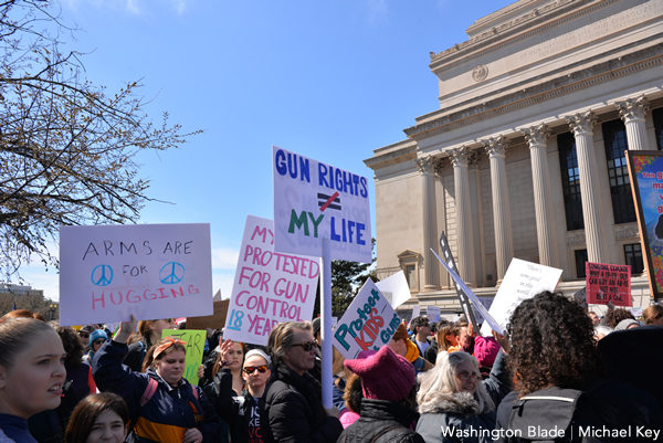 white terrorists, March For Our Lives, gay news, Washington Blade