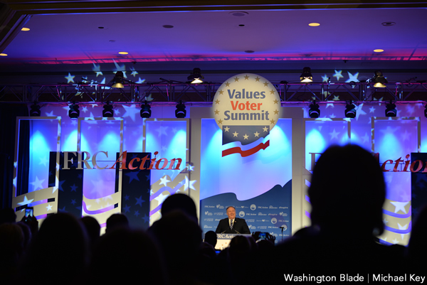 Values Voter Summit, gay news, Washington Blade