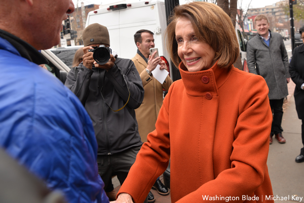 Nancy Pelosi, gay news, Washington Blade