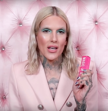 YouTuber Jeffree Star $2.5 million of cosmetics from his