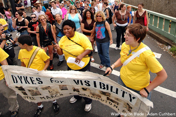 Dyke March, gay news, Washington Blade