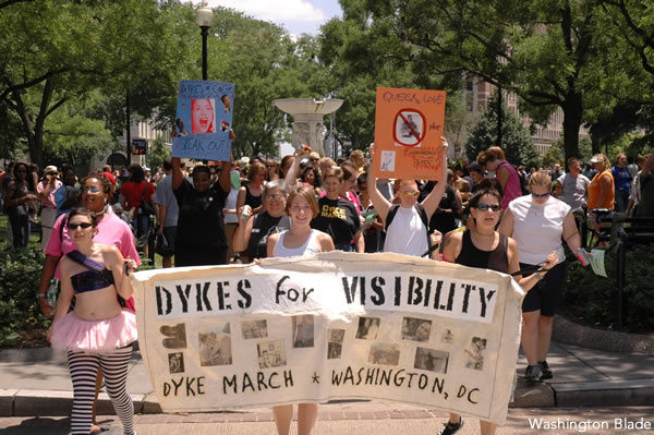 Dyke March, gay news, Washington Blade