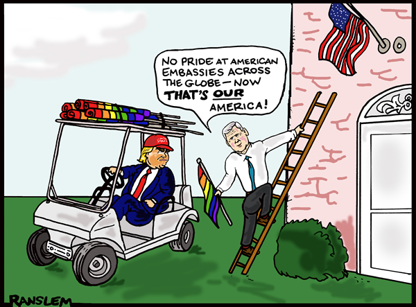 rainbow flag, gay news, Washington Blade