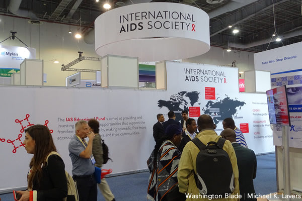 HIV/Aids conference, Washington Blade, gay news