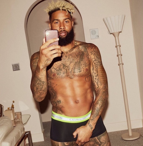 Odell Beckham Jr. defends sexuality after posing for Calvin Klein campaign