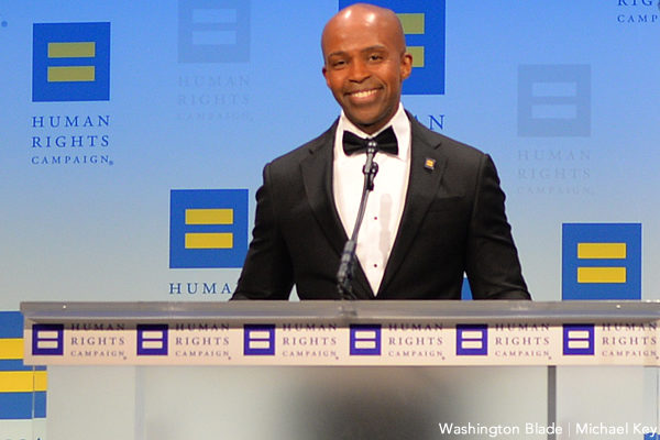 Alphonso David, gay news, Washington Blade, HRC National Dinner